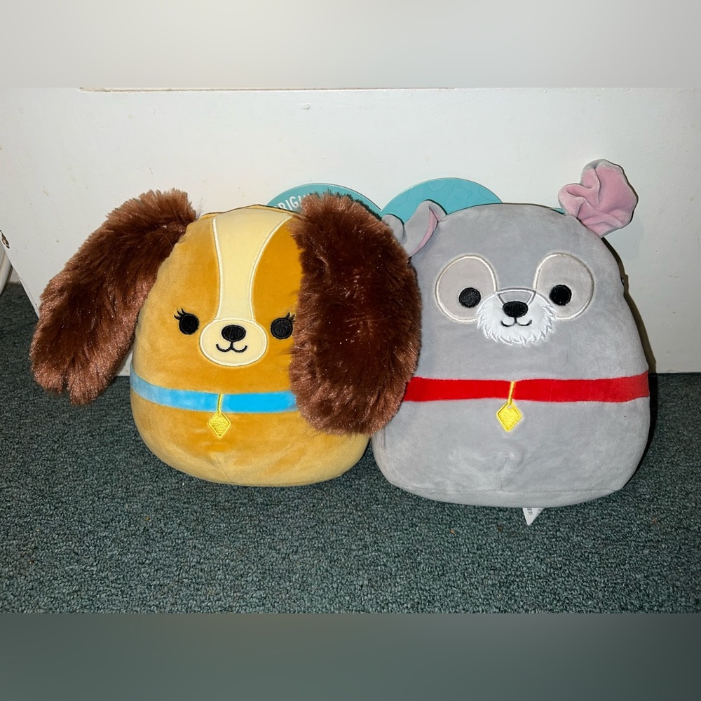 Lady & The Tramp 8” Squishmallows set
